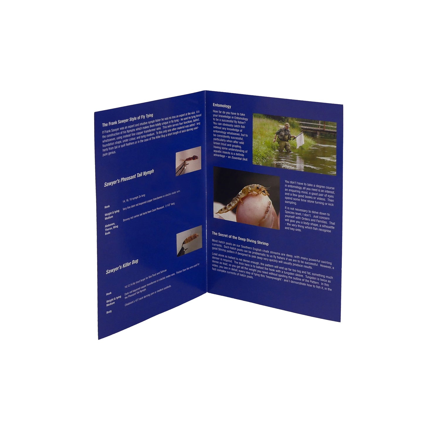 Search and Sight Fishing / The Deep Diving Shrimp and Chalk Stream Entomology - Run Time 2 hours