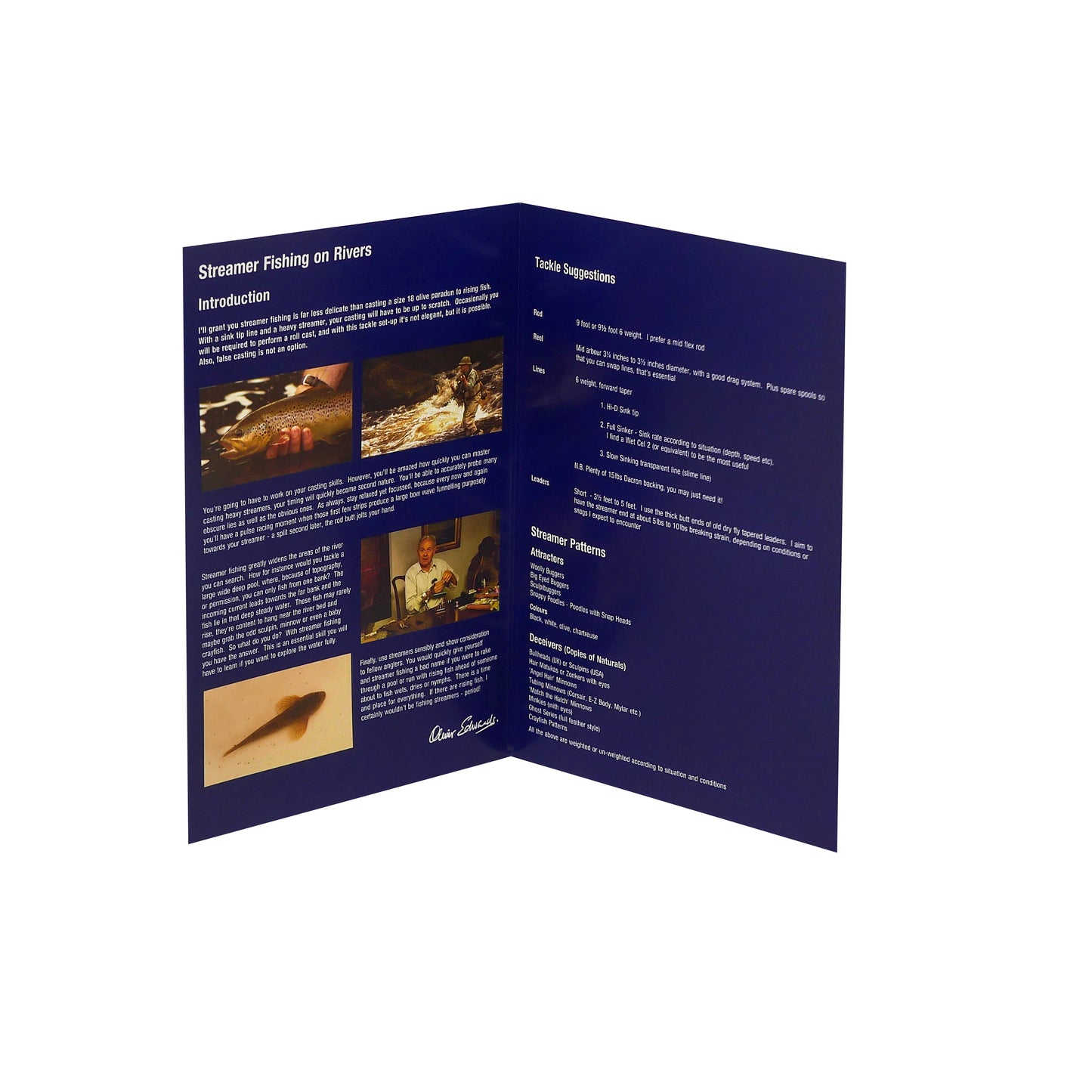 Streamer Fishing on Rivers - Run Time 2 hours